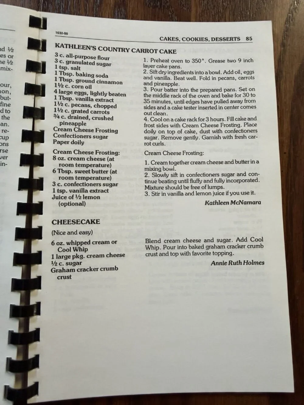 Country‎ Cookin' from Annalee's Elves Angela Button 1988 Cookbook 3rd Print 1990